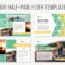 001 Half Page Flyer Template Free Formidable Ideas ~ Thealmanac With Half Page Brochure Template