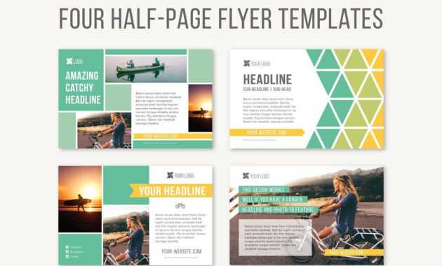 001 Half Page Flyer Template Free Formidable Ideas ~ Thealmanac with Half Page Brochure Template