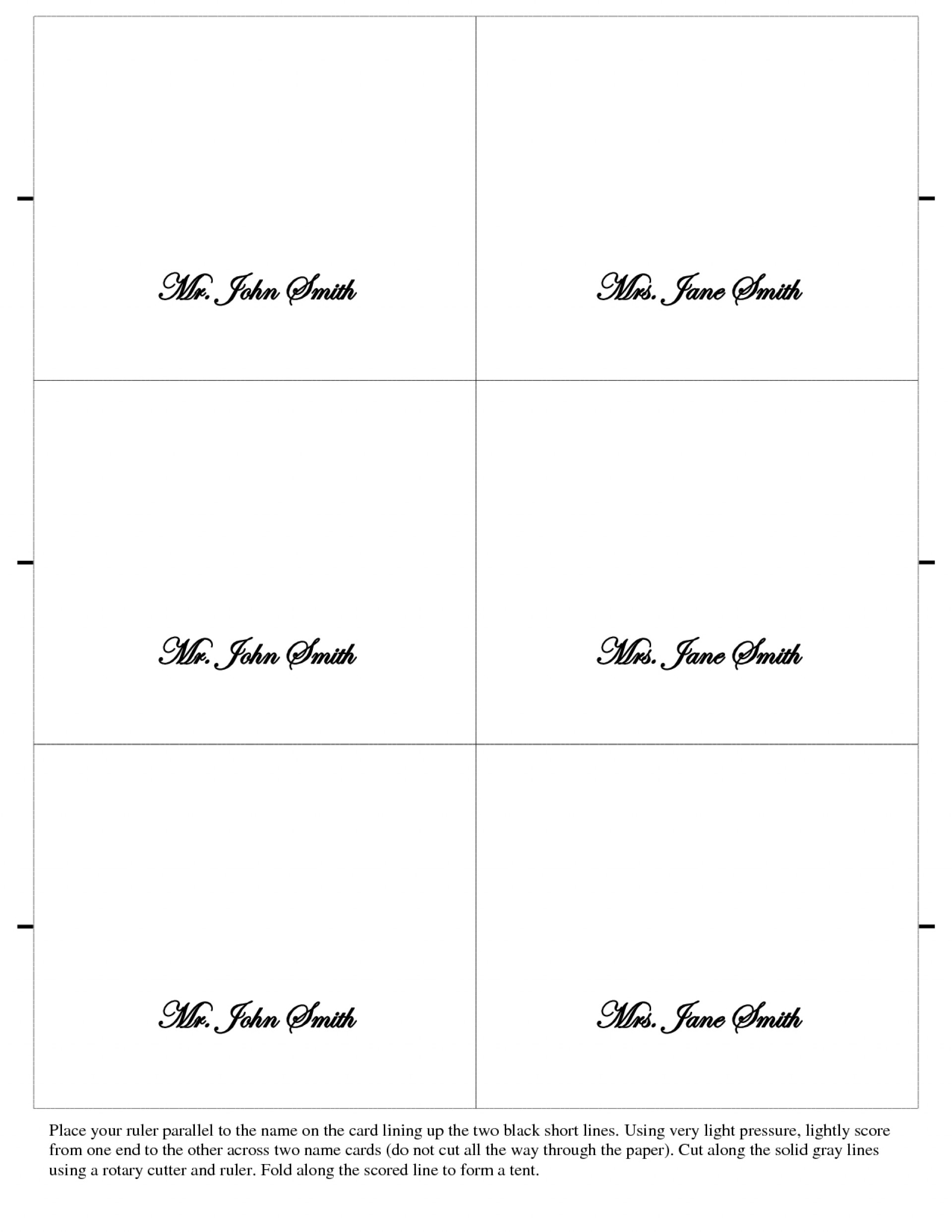 001 Table Name Card Template Size Seating Printable With Table Name Card Template