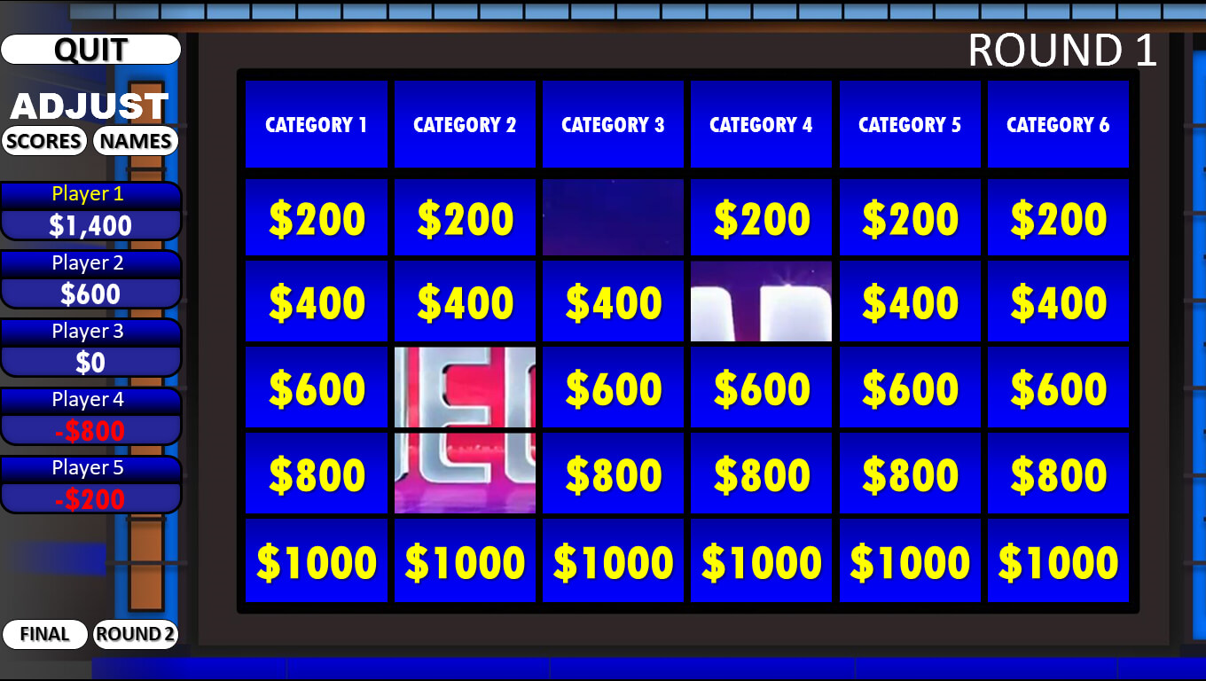001 Template Ideas 580D4B For Jeopardy Powerpoint Template With Score