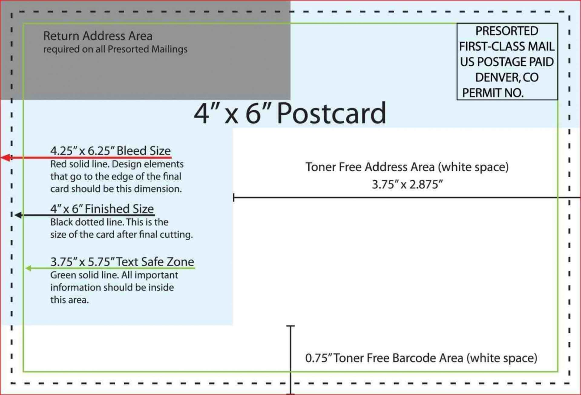001 Template Ideas X Templates 4X6 Card Resume Postcard Regarding Postcard Size Template Word