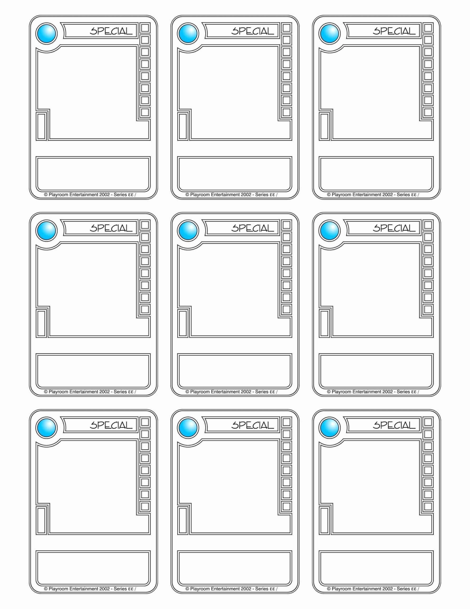 001 Trading Card Maker Free Examples Template For Success In With Regard To Template For Game Cards