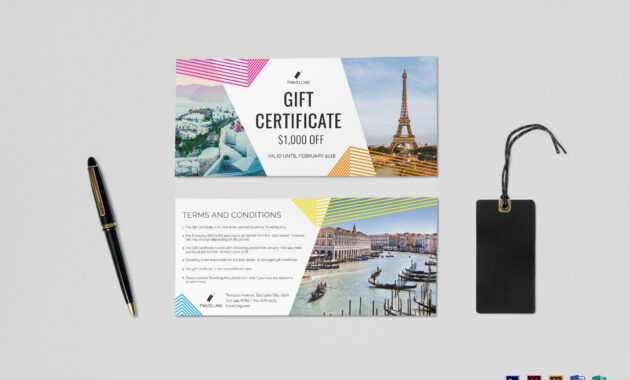 001 Travel Gift Certificate Mock Up Template Stirring Ideas with Free Travel Gift Certificate Template