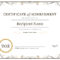 001 Word Certificate Template Download Of Achievement Image In Word Certificate Of Achievement Template