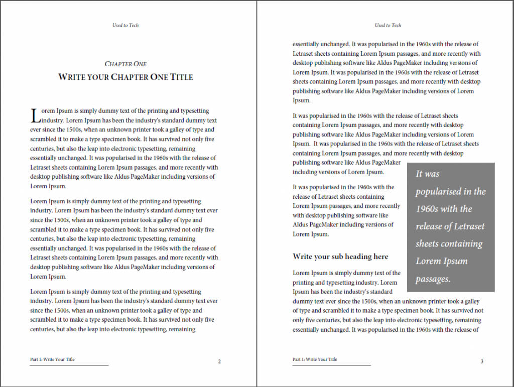 002 Book Template 6X9 1024X771 Microsoft Word Free Download Intended For 6X9 Book Template For Word
