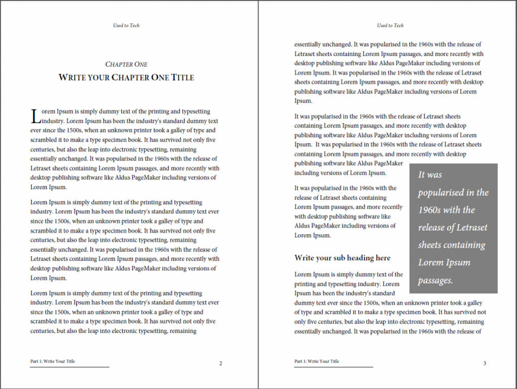 6X9 Book Template For Word Best Template Ideas