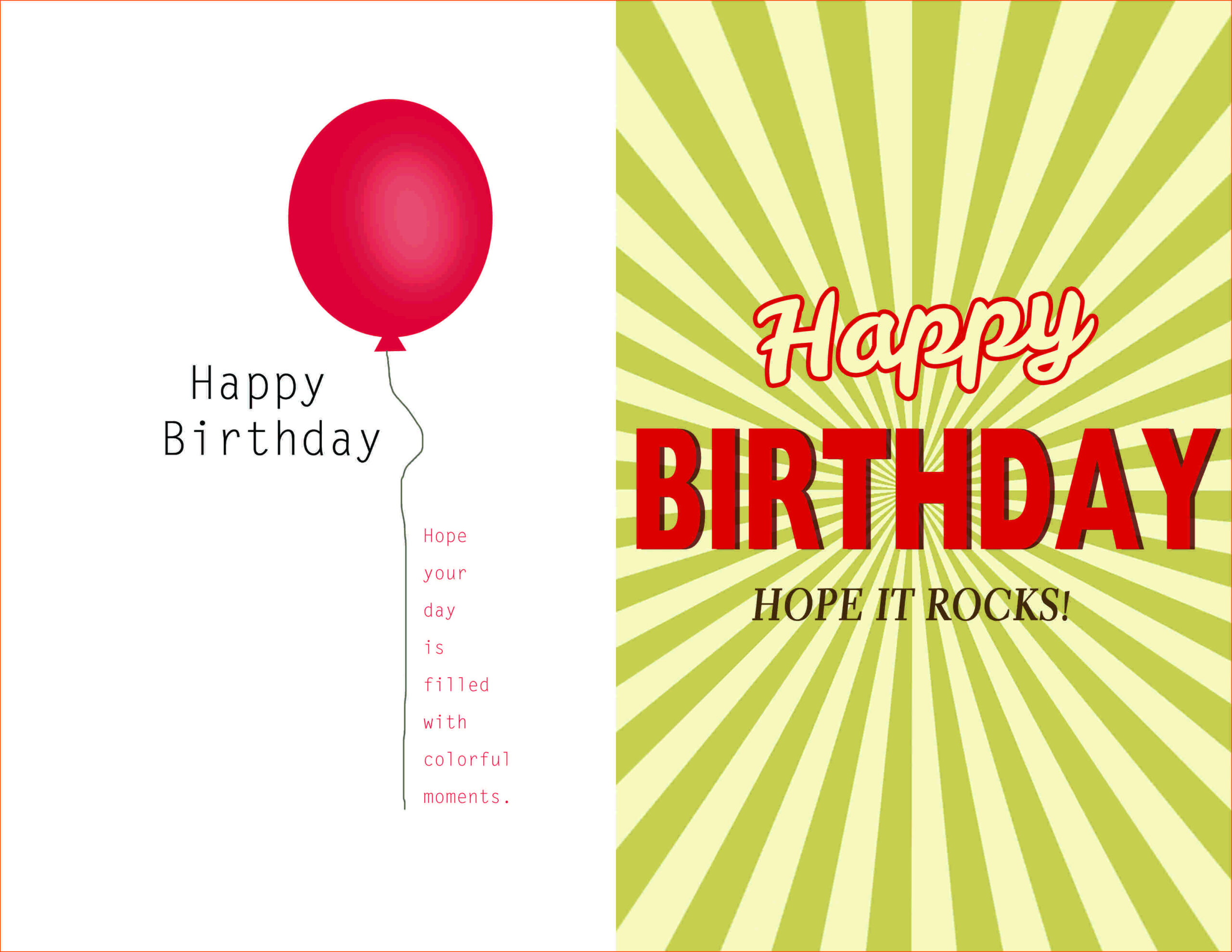 002 Template Ideas Creative Birthday Invitation Quarter Fold In Quarter Fold Birthday Card Template