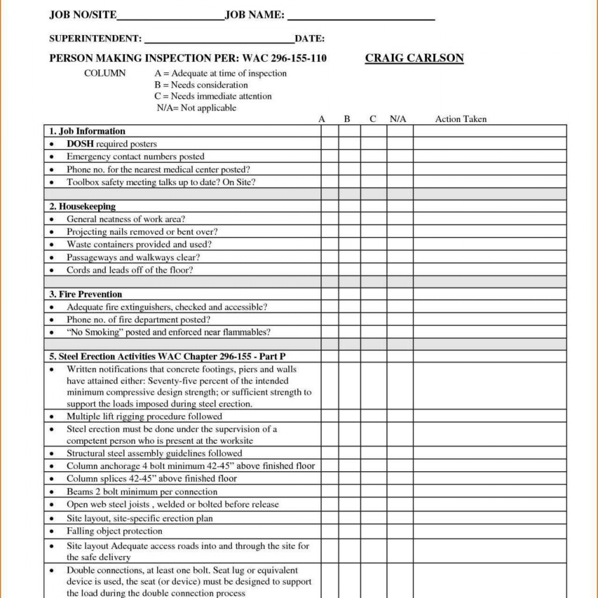 002 Welding Quality Control Plan Sample Template Ideas Pertaining To Welding Inspection Report Template