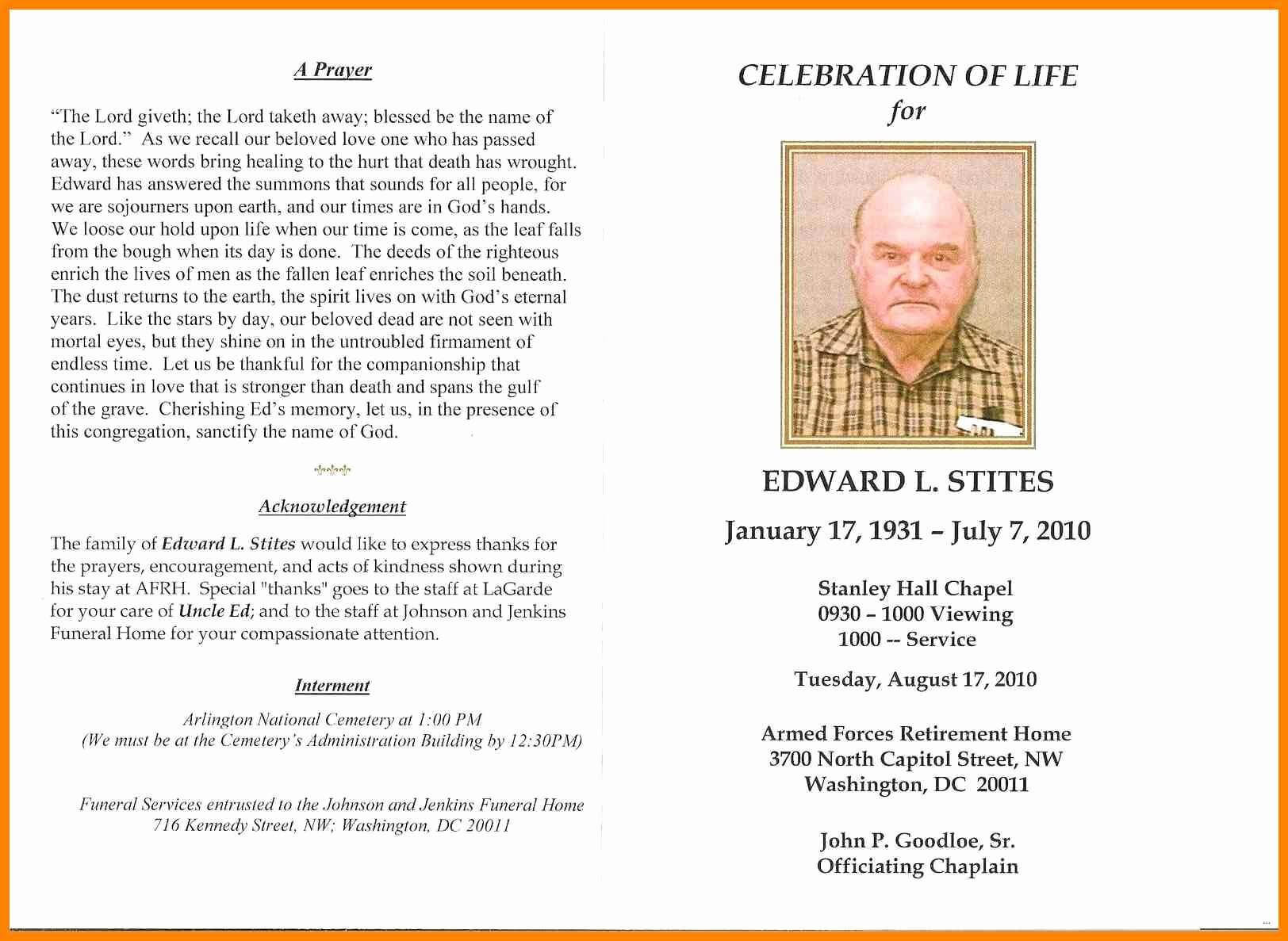 003 Celebration Of Life Template Ideas In Memoriam Cards With Remembrance Cards Template Free