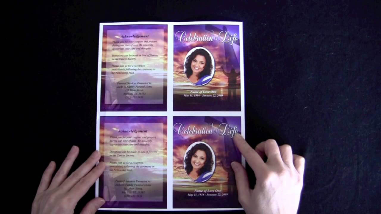 003 Funeral Memorial Cards With Regard To For Template Free Regarding Remembrance Cards Template Free