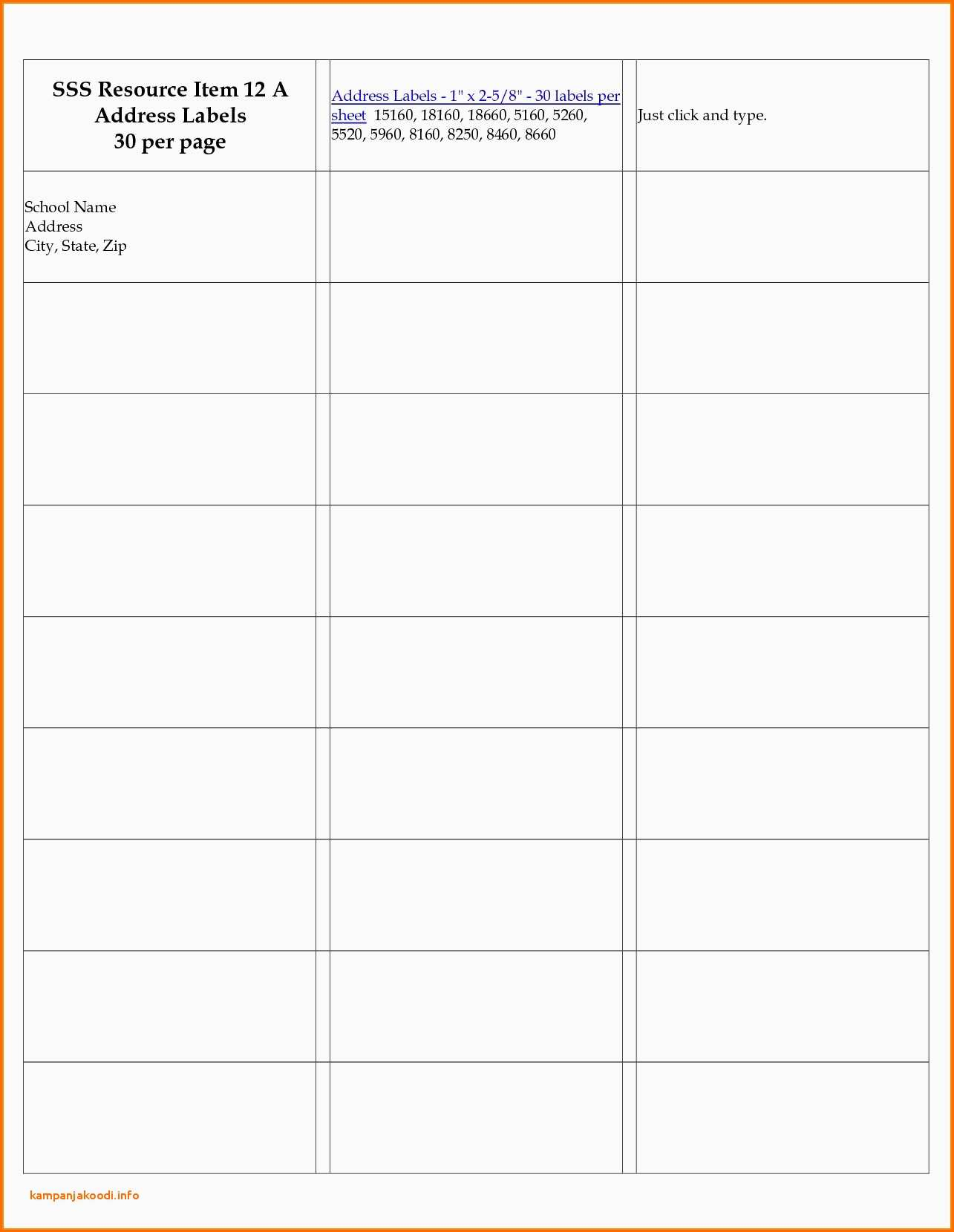 003 Label Templates For Word Per Sheet Labels Template Intended For 8 Labels Per Sheet Template Word