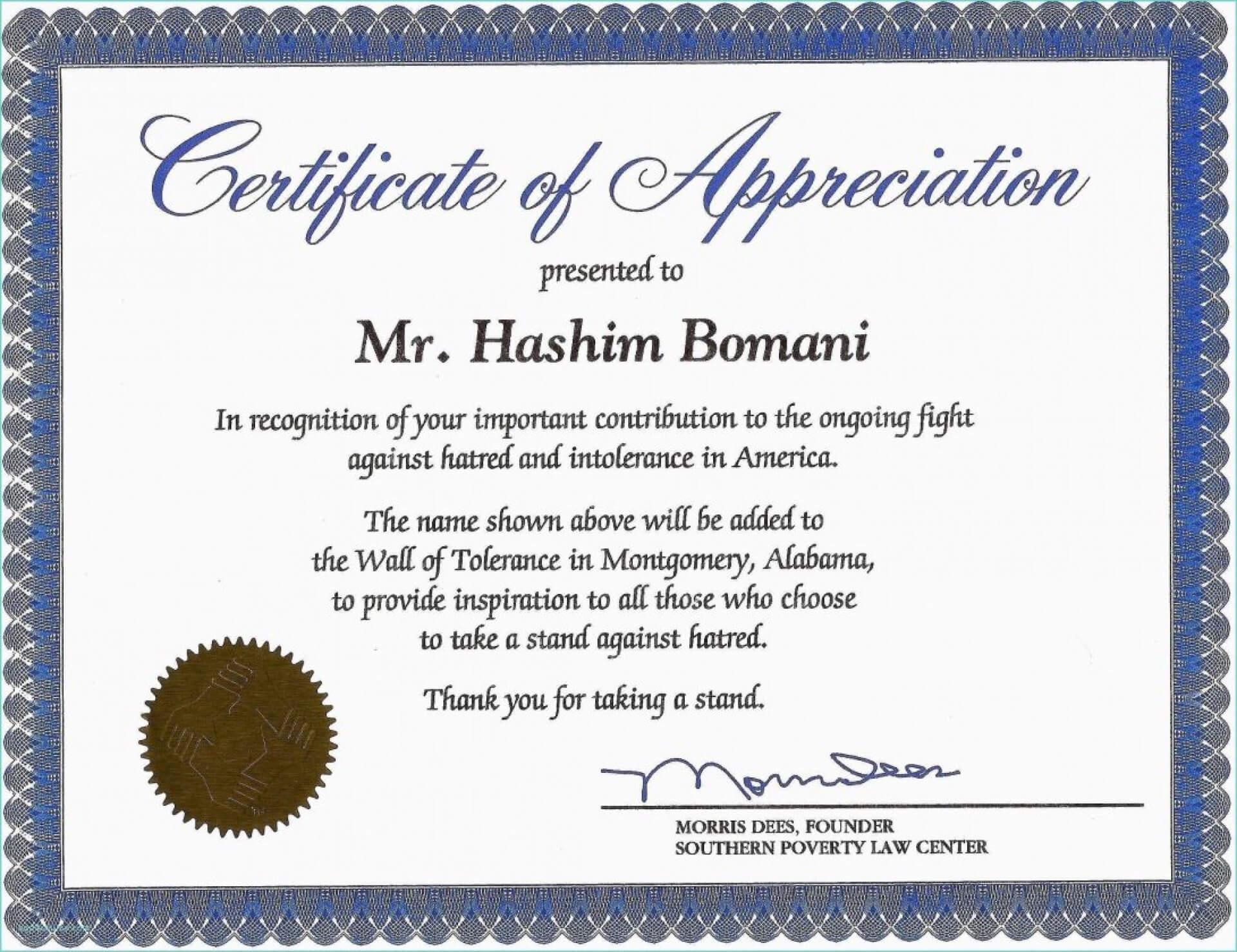 003 Microsoft Word Certificate Of Appreciation Templates Intended For Template For Certificate Of Appreciation In Microsoft Word