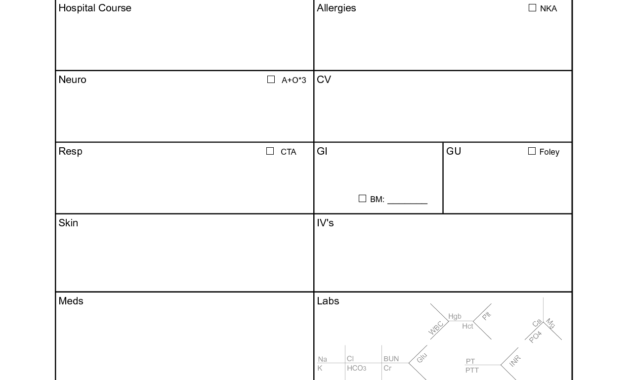 003 Nursing Shift Report Template Unforgettable Ideas Pdf for Nursing Shift Report Template