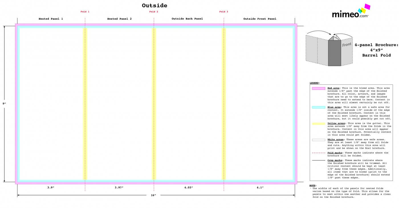 003 Quad Fold Brochure Template Ideas Best Images Of Dreaded Pertaining To 4 Fold Brochure Template Word