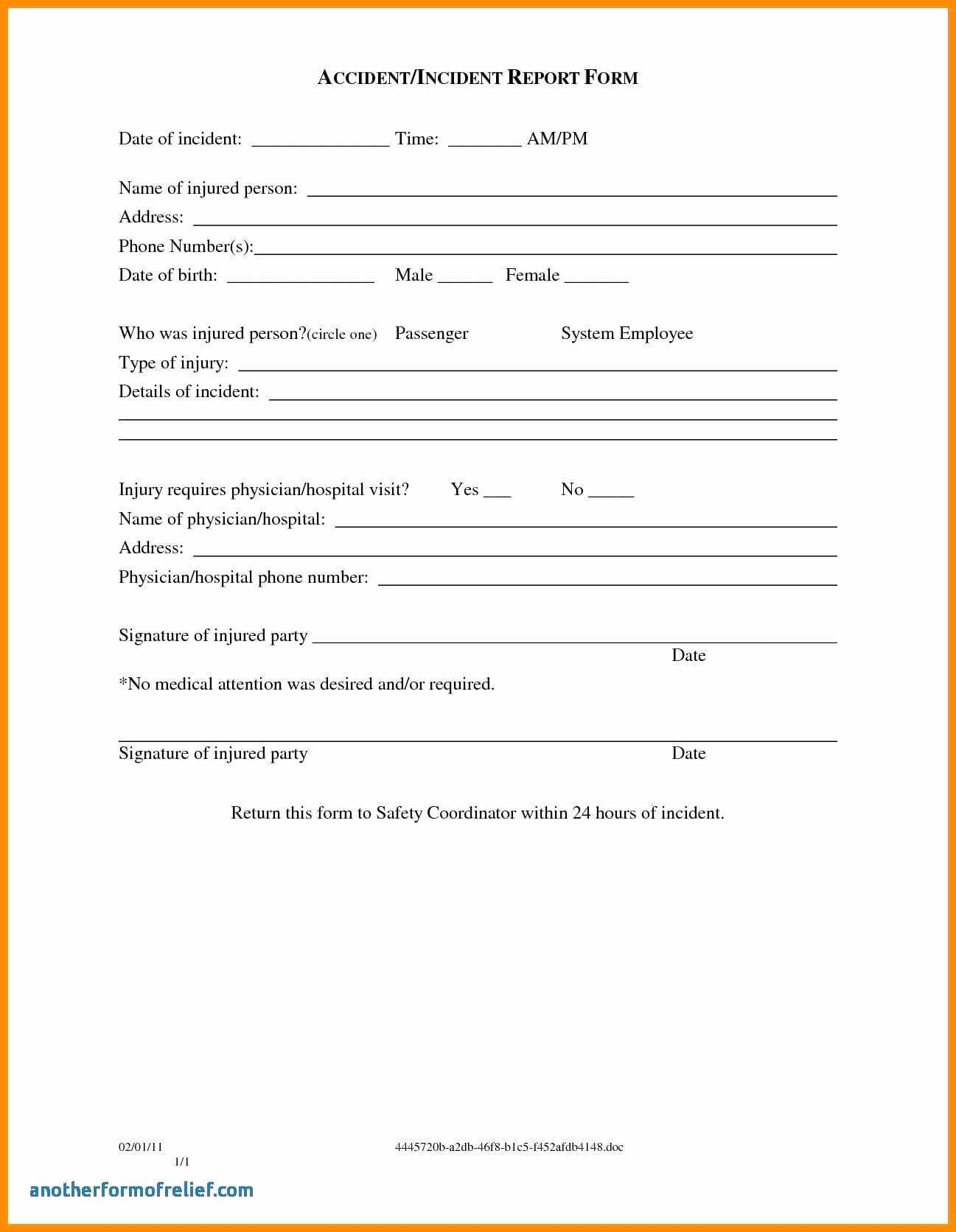 003 Template Ideas Incident Reportm Accidentms Hazard In Hazard Incident Report Form Template