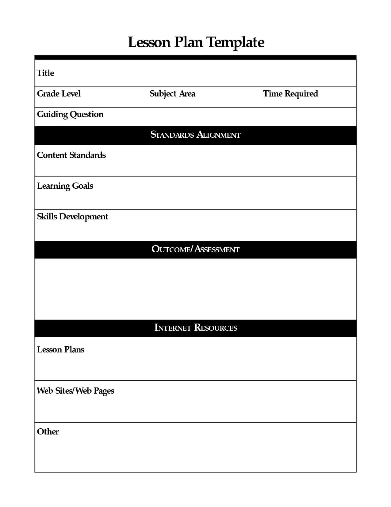003 Template Ideas Madeline Hunter Lesson Plan Free With Regard To Madeline Hunter Lesson Plan Template Word