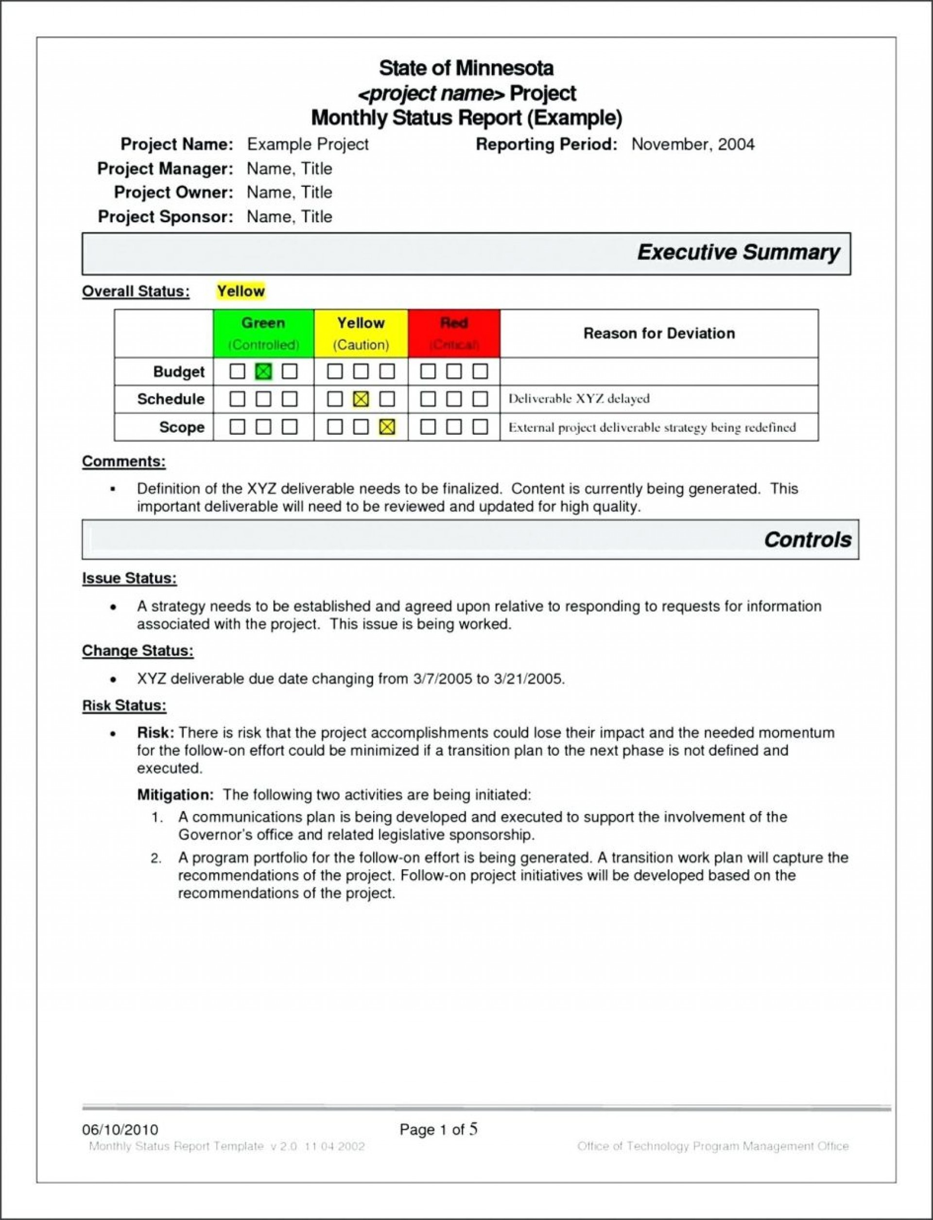 003 Template Ideas Status Report Project Amazing Management Regarding Simple Project Report Template