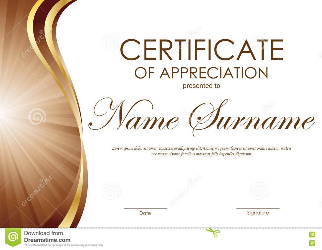 004 Certificate Of Appreciation Templates Free Download With Powerpoint Certificate Templates Free Download