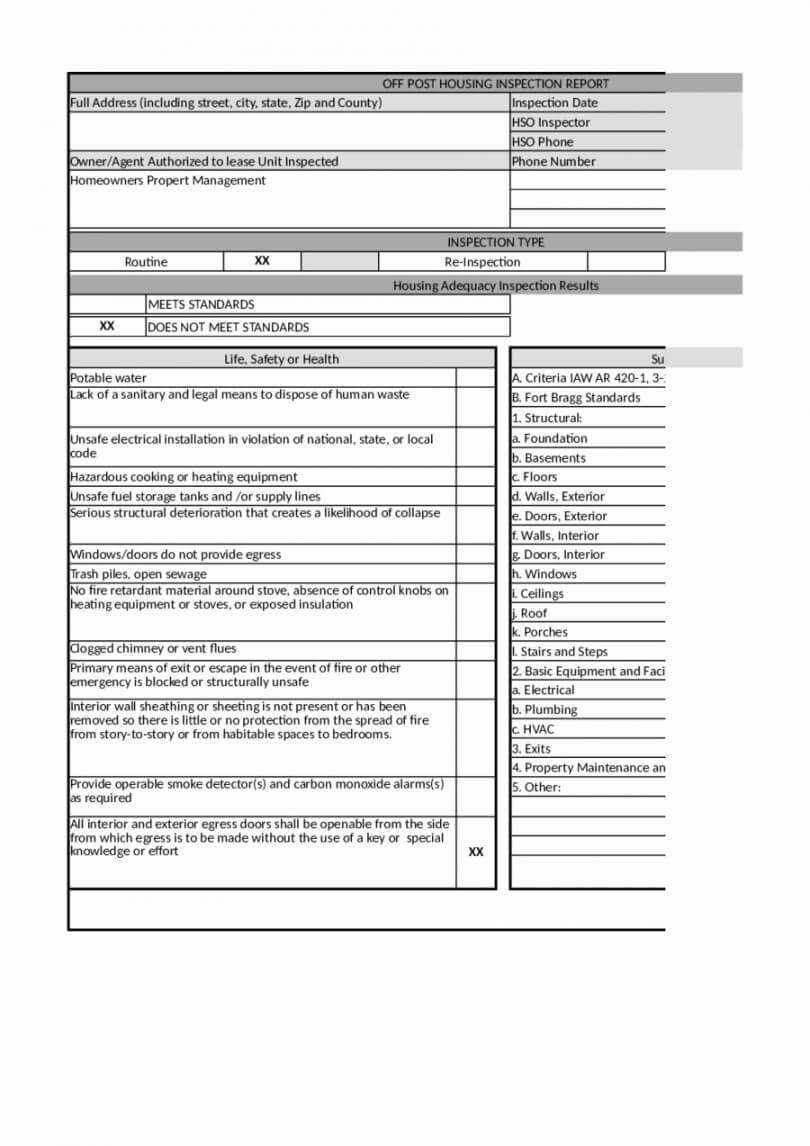 004 Template Ideas Printable Home Inspection Report Elegant With Regard To Home Inspection Report Template Pdf