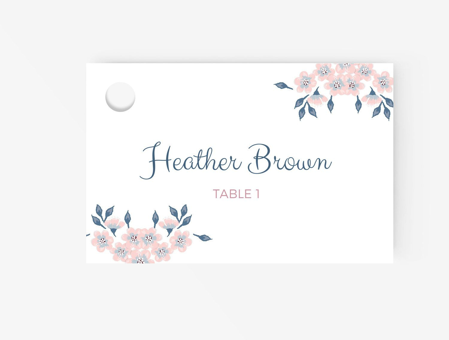 005 Free Place Card Template Ideas Cards Excellent Name Throughout Free Place Card Templates Download