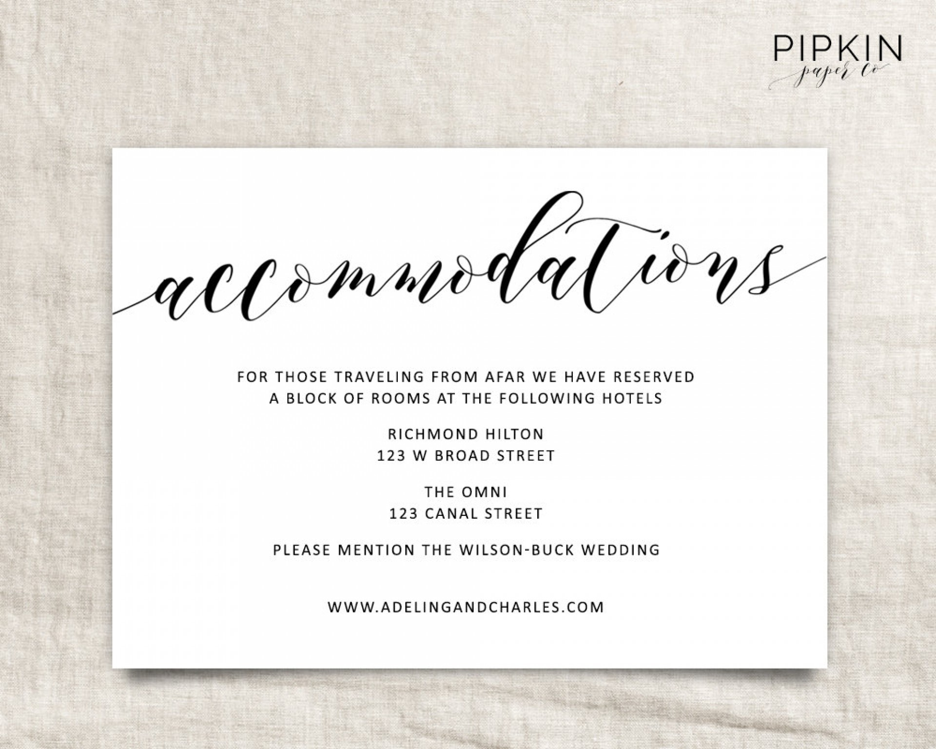 005 Free Wedding Accommodation Card Template Ideas Top Hotel Pertaining To Wedding Hotel Information Card Template