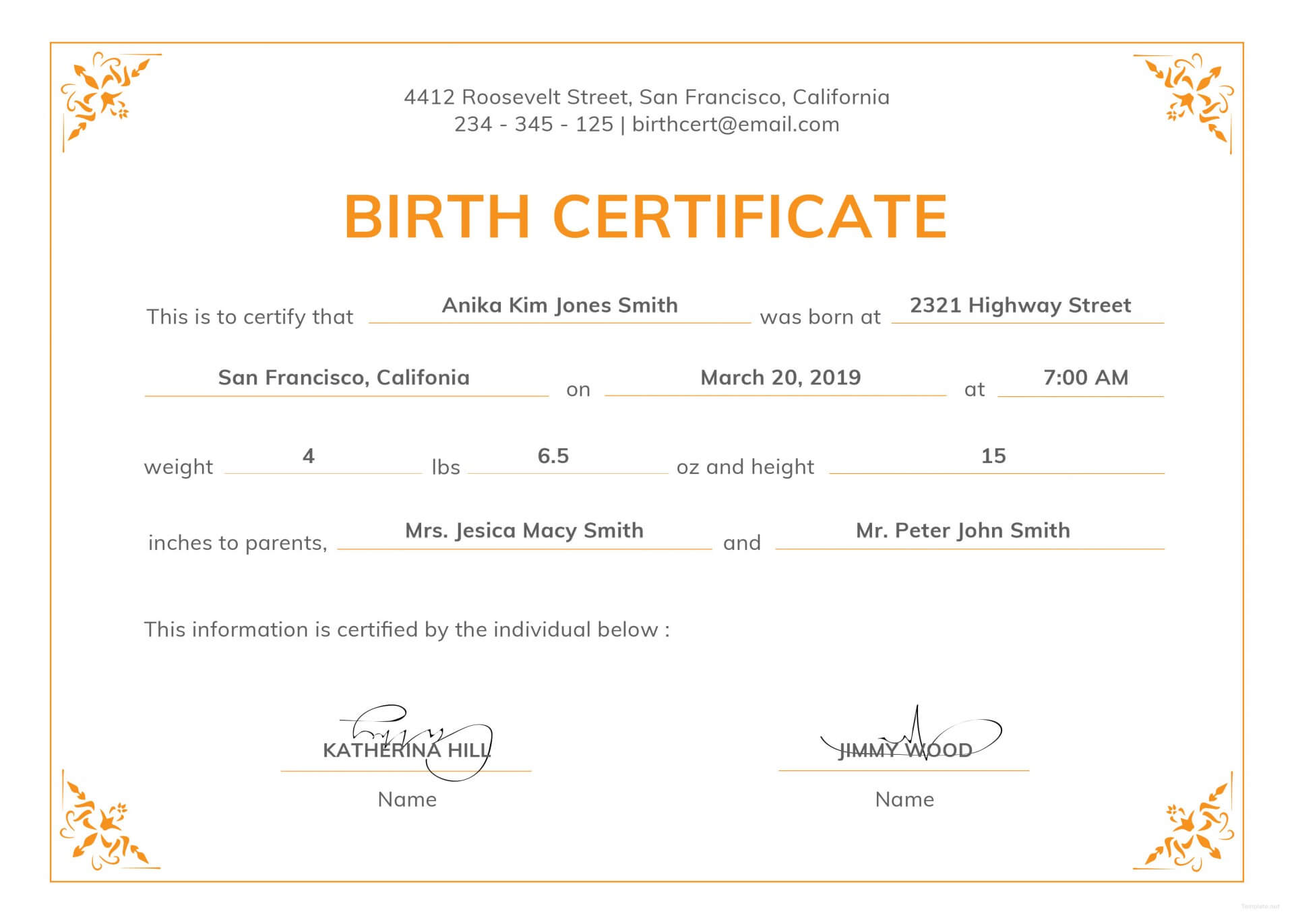 005 Official Birth Certificateplate Or Full Uk With Texas For Official Birth Certificate Template
