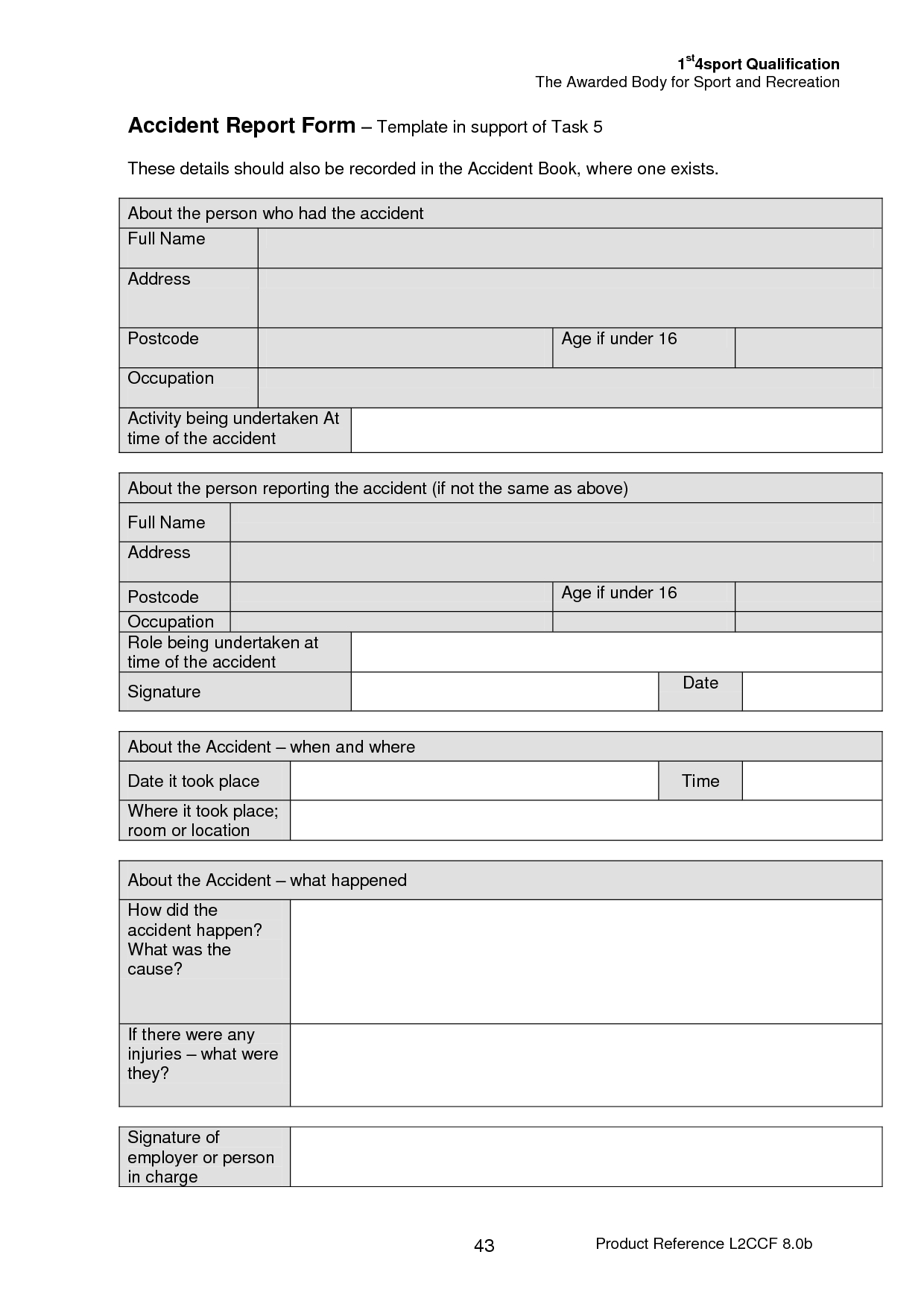 006 Car Accident Report Form Template 290045 Fascinating Within Vehicle Accident Report Template