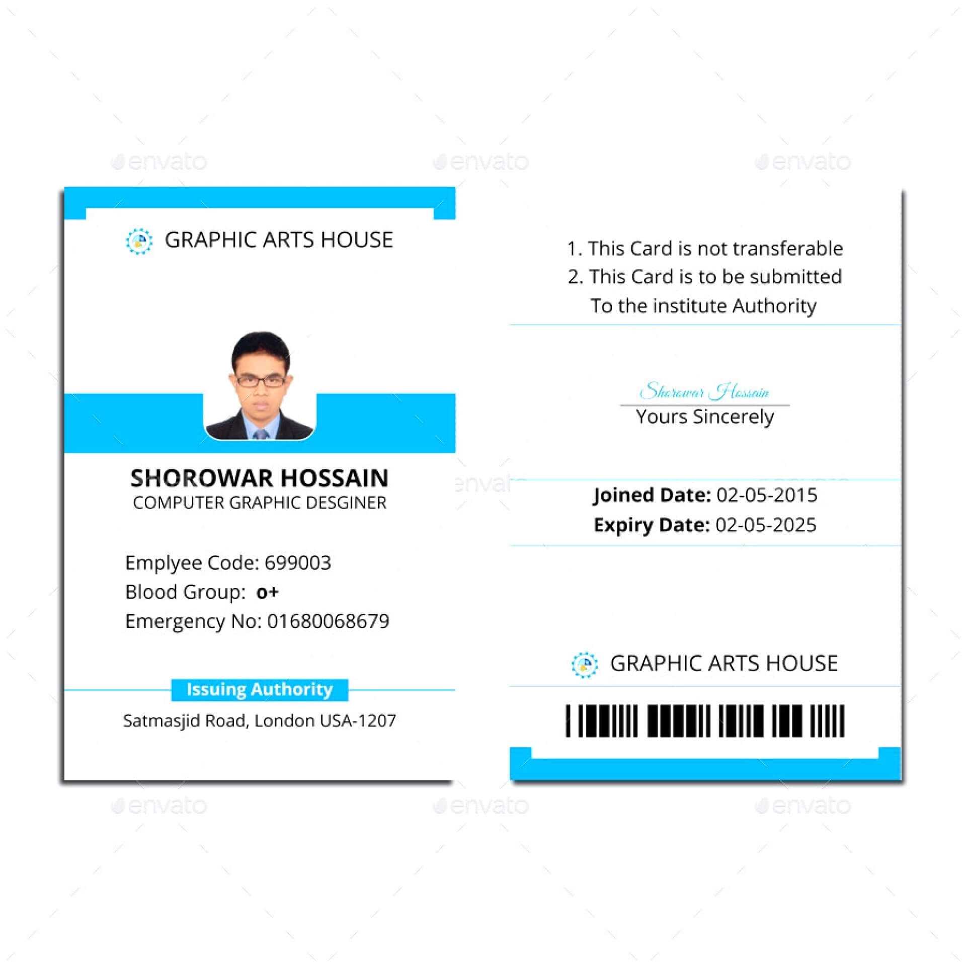 006 Id Card Template Word Ideas 1920X1920 Employee Microsoft With Id Card Template Word Free