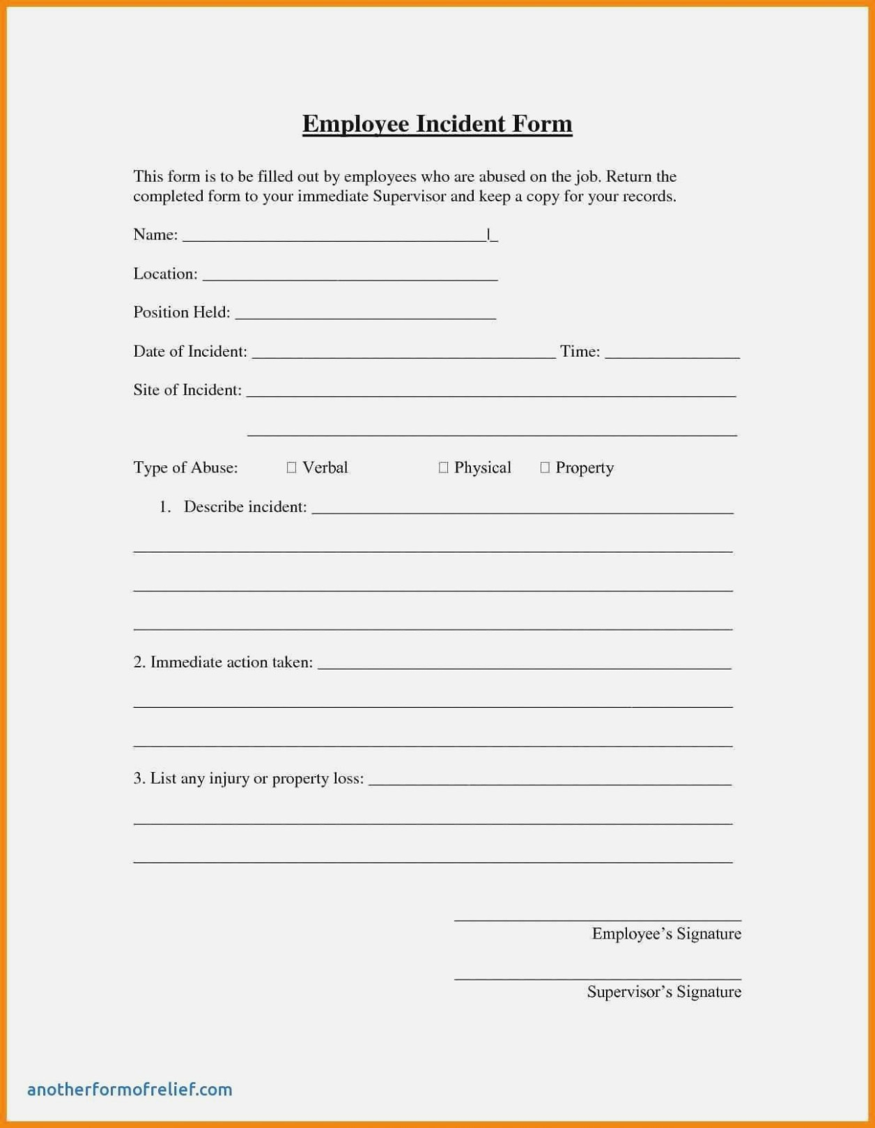006 Template Ideas Generic Incident Report Seven To Organize Throughout Mi Report Template