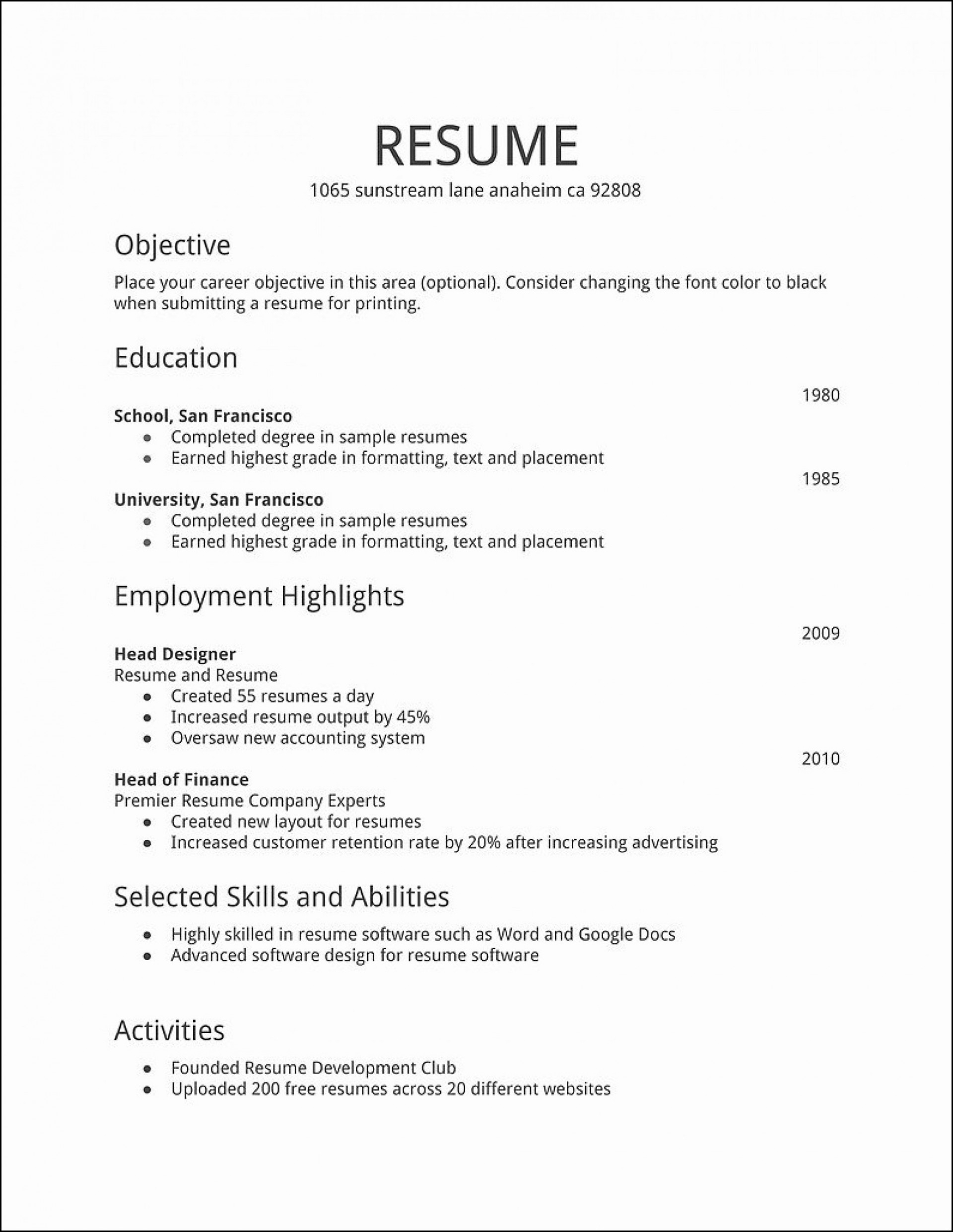 007 Free Resume Templates Microsoft Word Template Phenomenal With Free Basic Resume Templates Microsoft Word