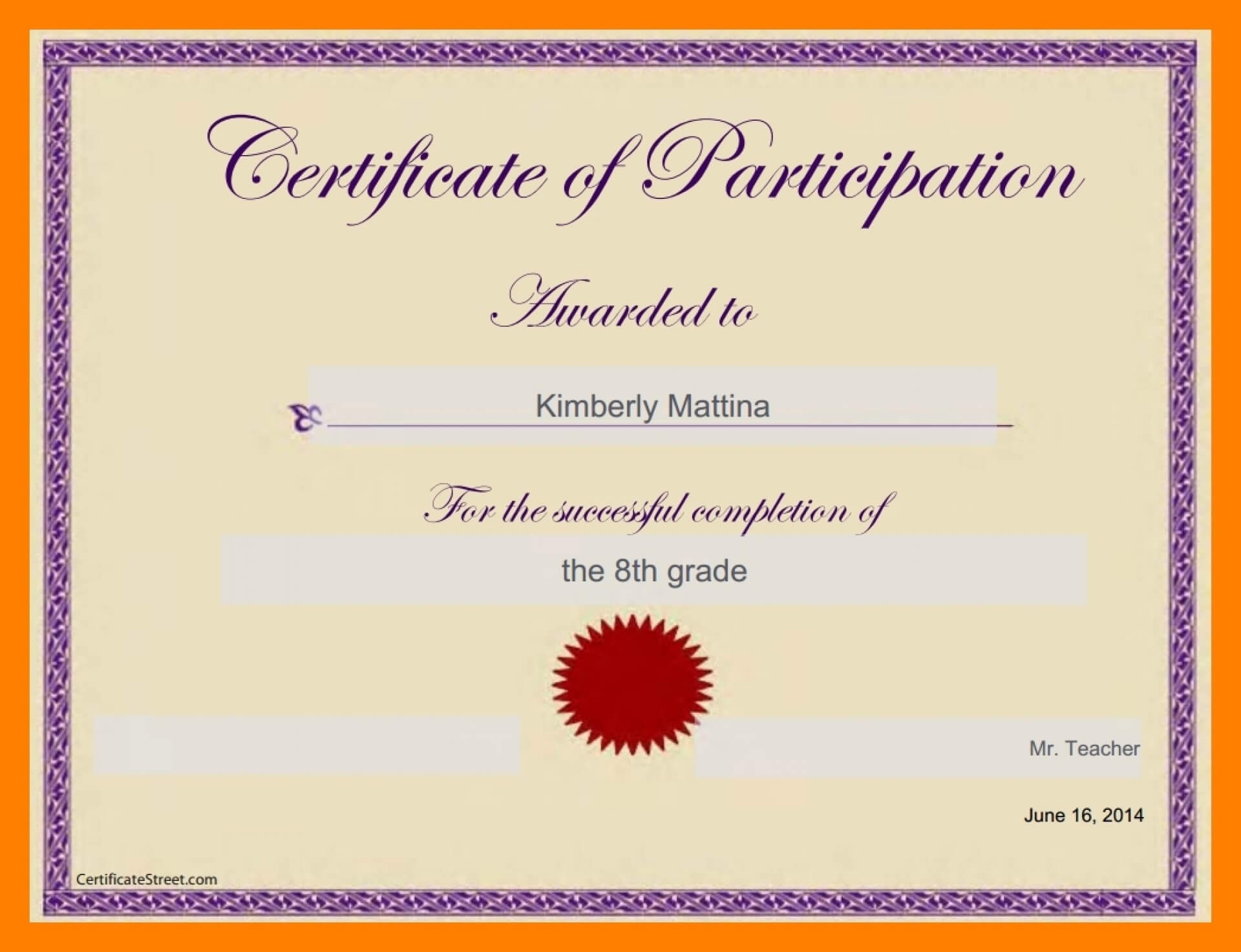 007 Google Docs Certificate Template Doc Ideas Printable Pertaining To Certificate Of Participation Template Doc