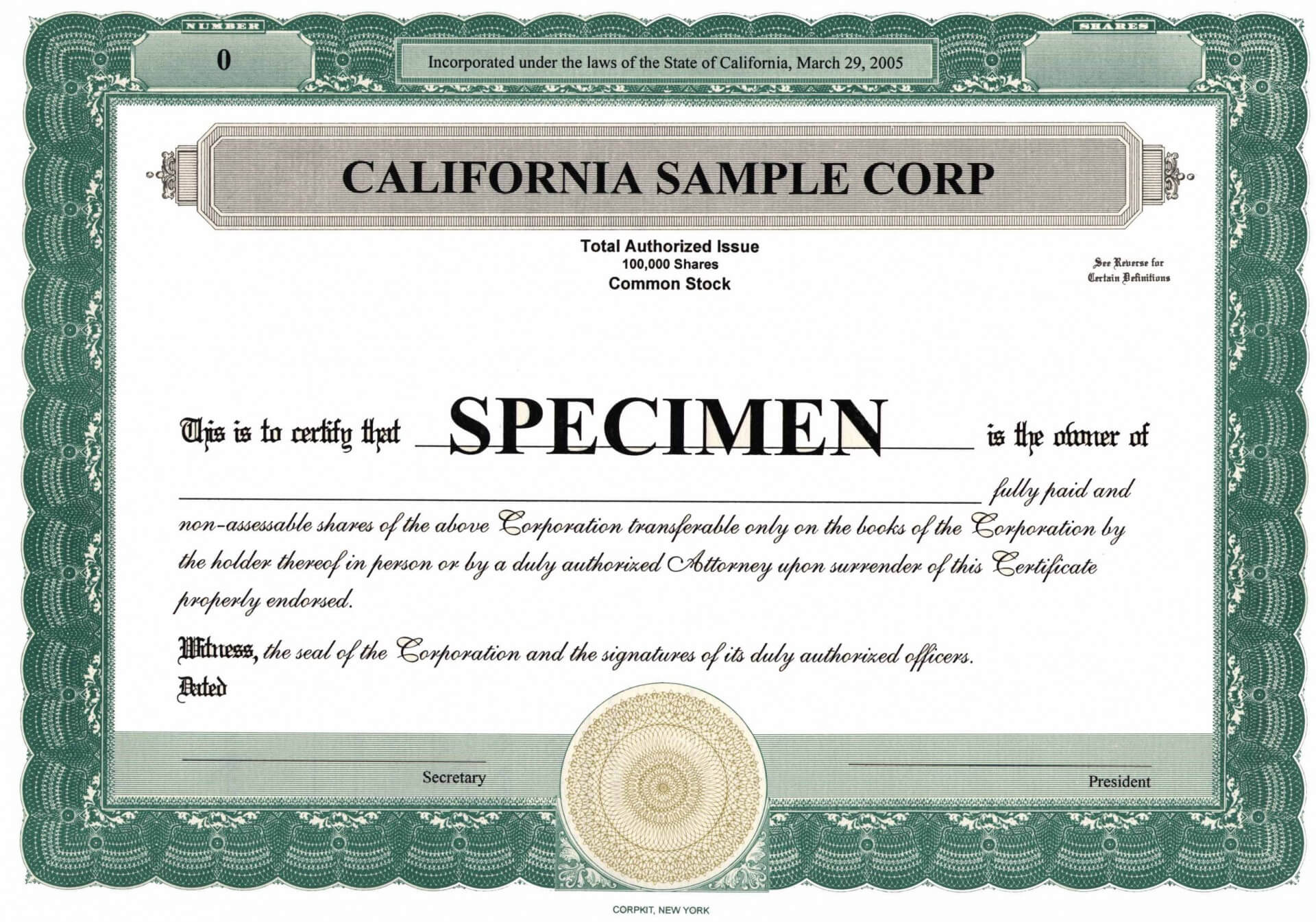 007 Stock Certificate Templates Word Download Now Blank Free Pertaining To Stock Certificate Template Word