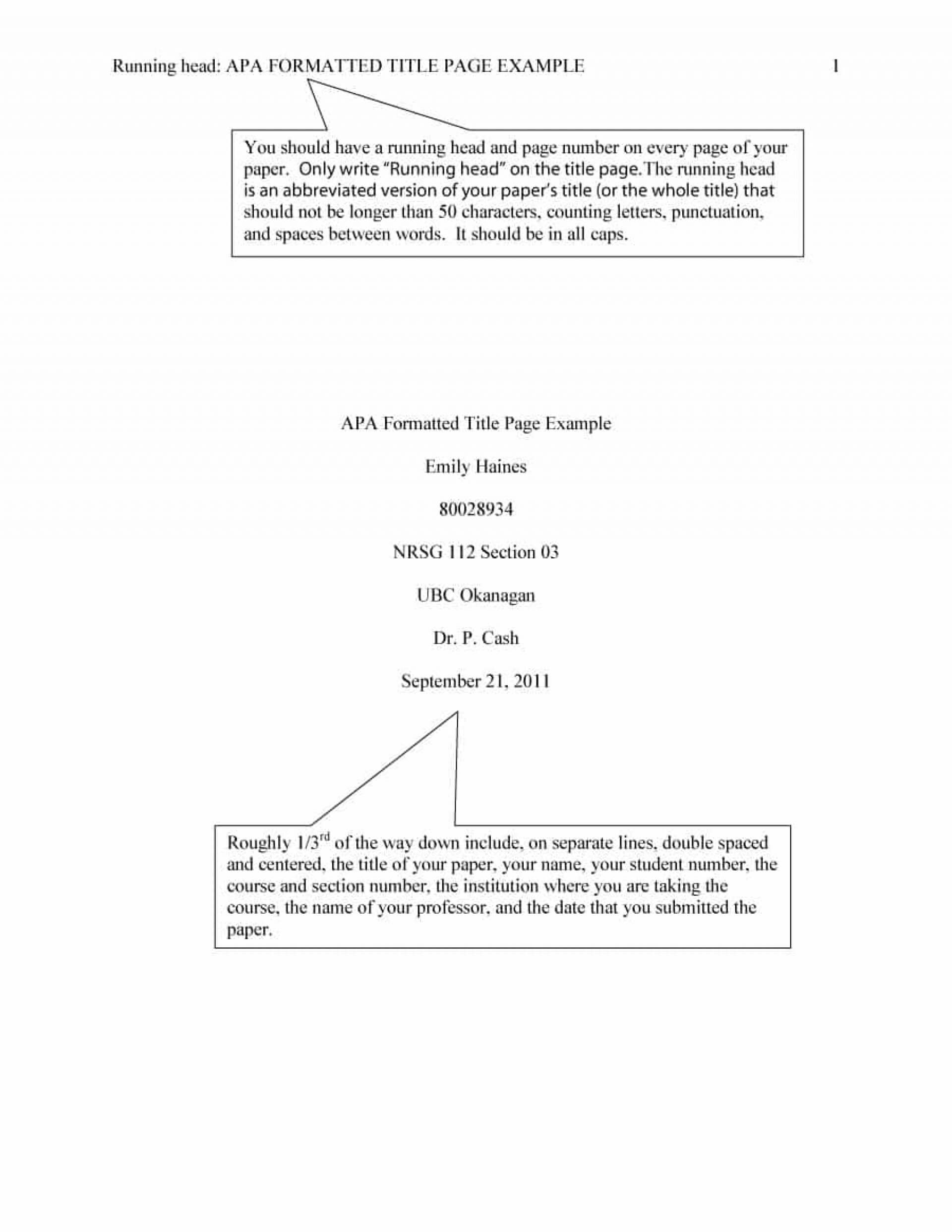 008 Apa Cover Page Template Title Pages In Format Within Apa Format Template Word 2013