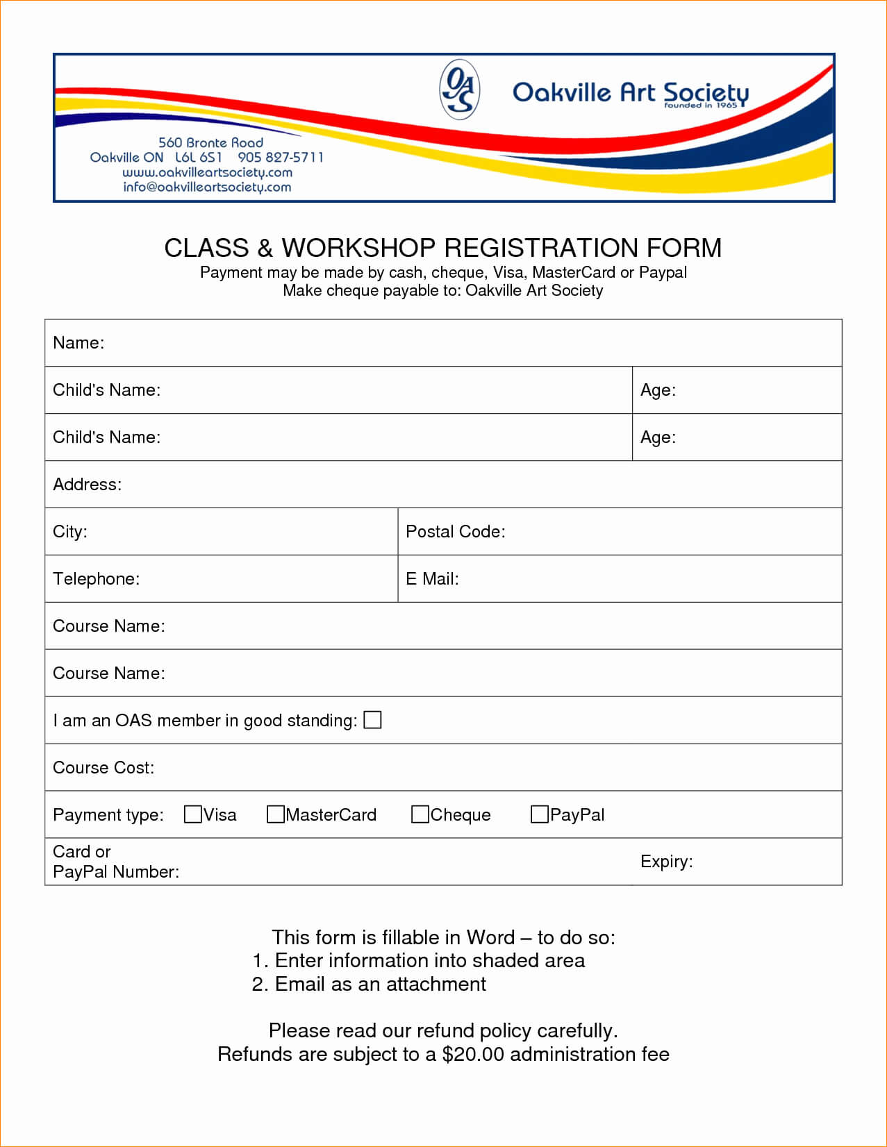 008 Customer Application Form Template Word 20Conference Regarding Registration Form Template Word Free