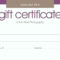 008 Free Printable Gift Certificate Templates For Word With Pages Certificate Templates