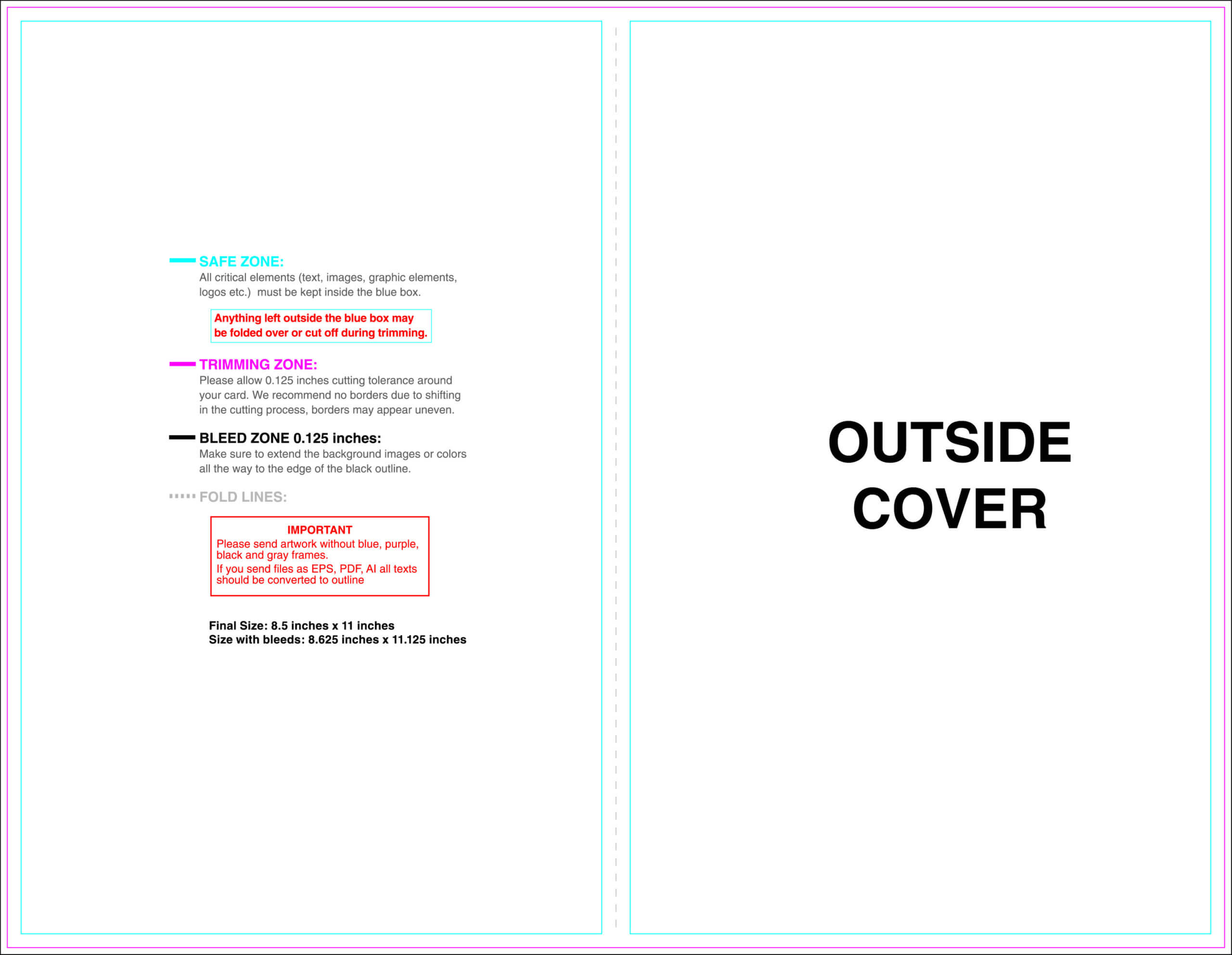 008 Half Fold Program Template Ideas Best Images Of Page In Half Fold Card Template