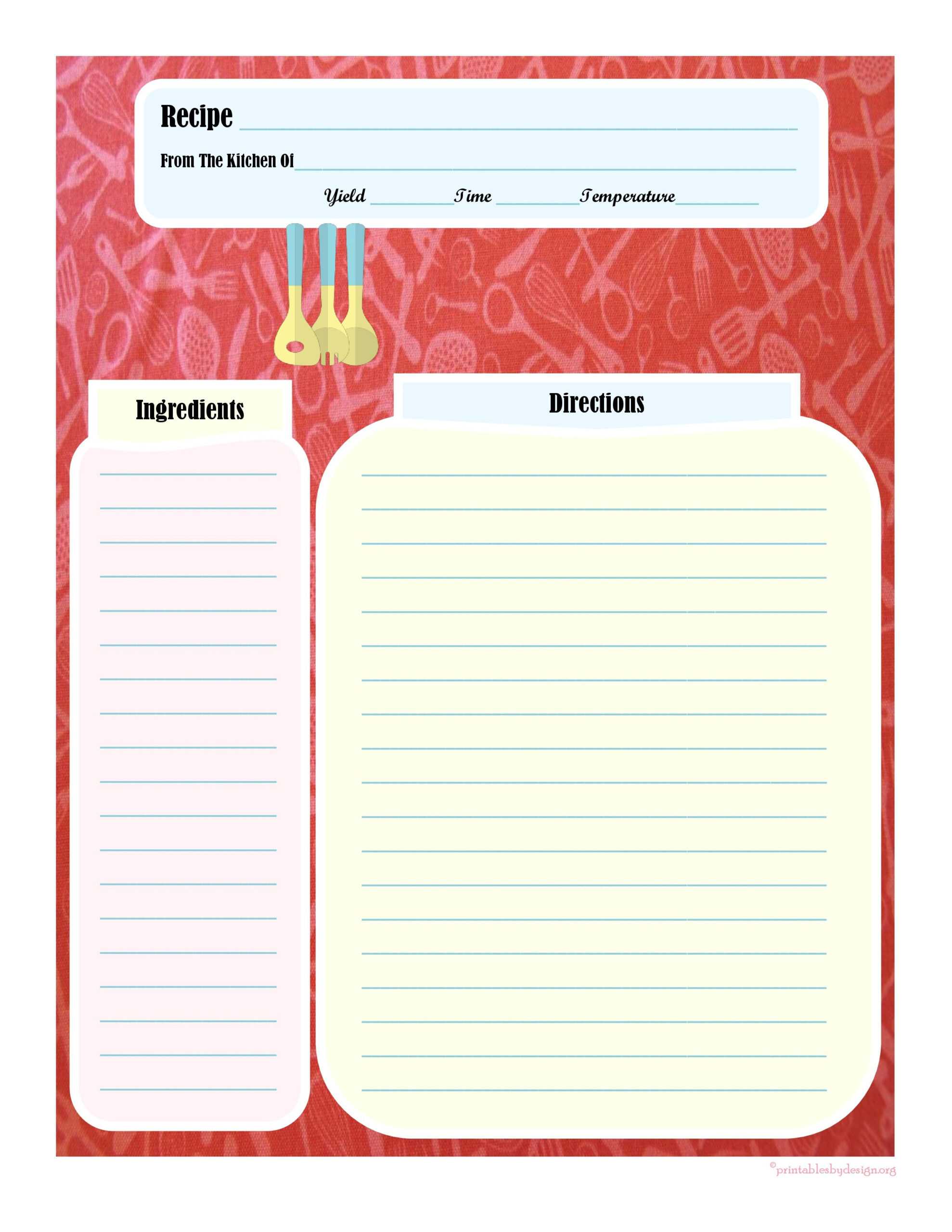 008 Template Ideas Fillable Recipe Card Impressive Free For Throughout Fillable Recipe Card Template