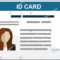 009 Id Card Format Photoshop Flat Design Template Awful Inside Pvc Id Card Template