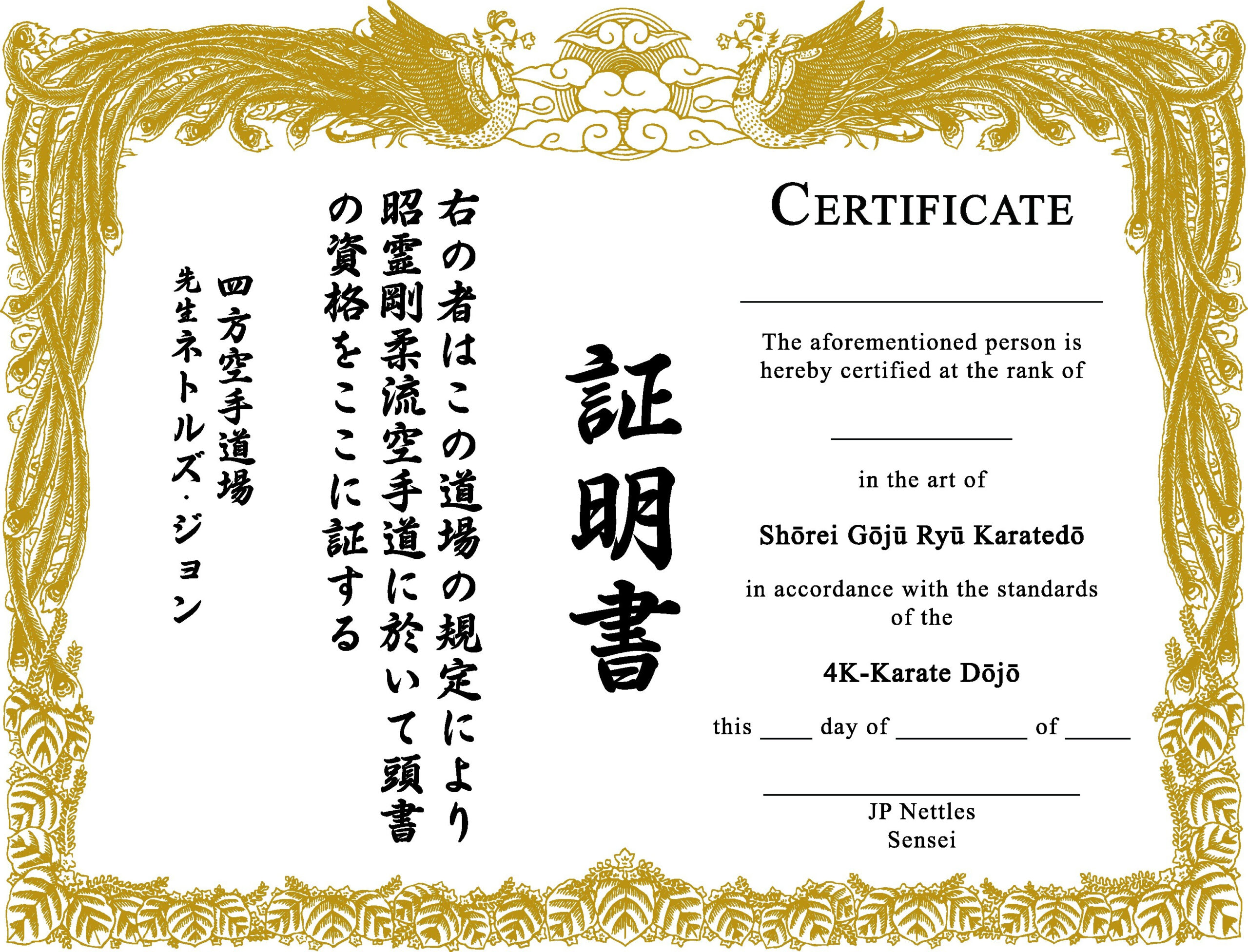 009 Martial Arts Certificate Templates Free Best Solutions With Free Art Certificate Templates