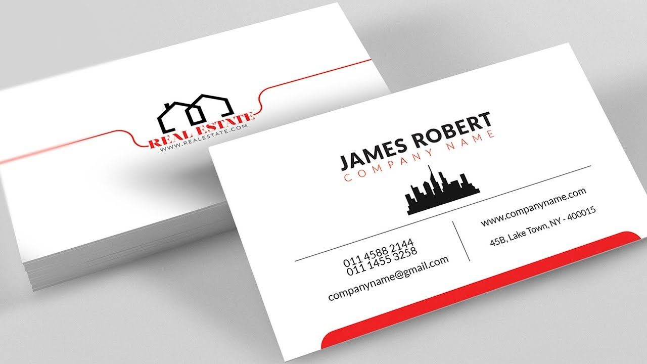 010 Business Card Template Ai Maxresdefault Incredible Ideas In Adobe Illustrator Card Template