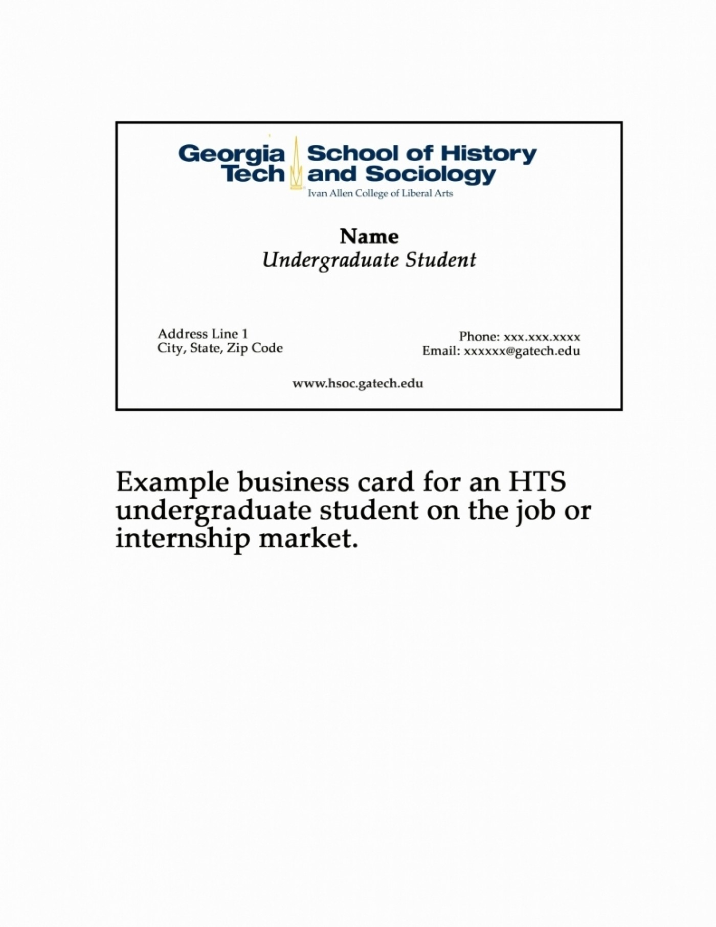 010 Template Ideas Graduate Student Business Card Example Inside Student Business Card Template