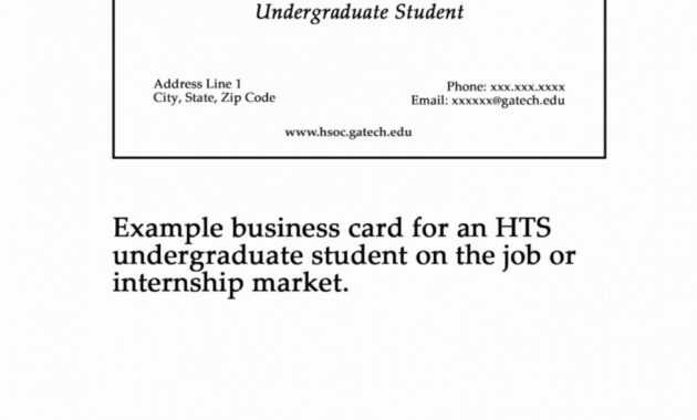 010 Template Ideas Graduate Student Business Card Example within Graduate Student Business Cards Template