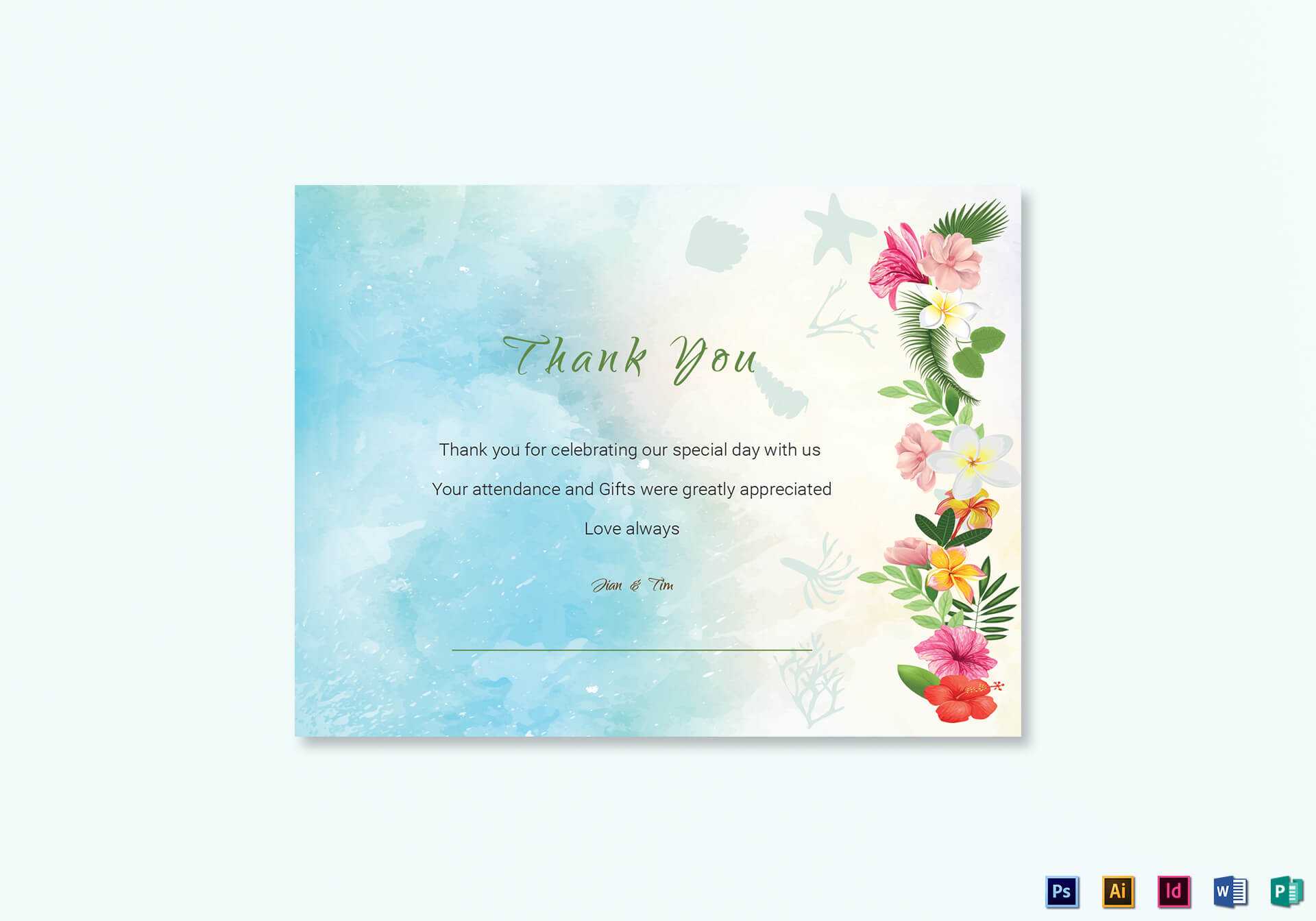 010 Thank You Card Template Word Top Ideas Business Free In Thank You Card Template Word