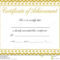011 Free Printable Certificate Of Achievement Template Blank Within Free Printable Certificate Of Achievement Template