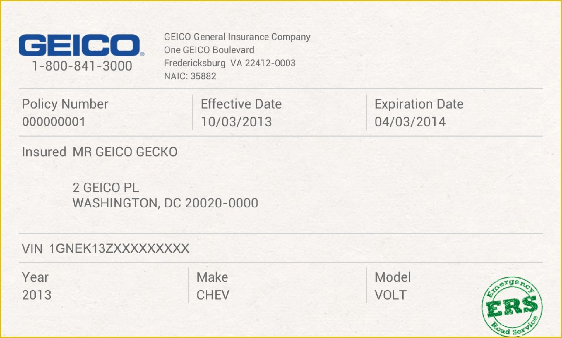012 Company Car Policy Template Free Auto Insurance Id Card With Regard To Car Insurance Card Template Download