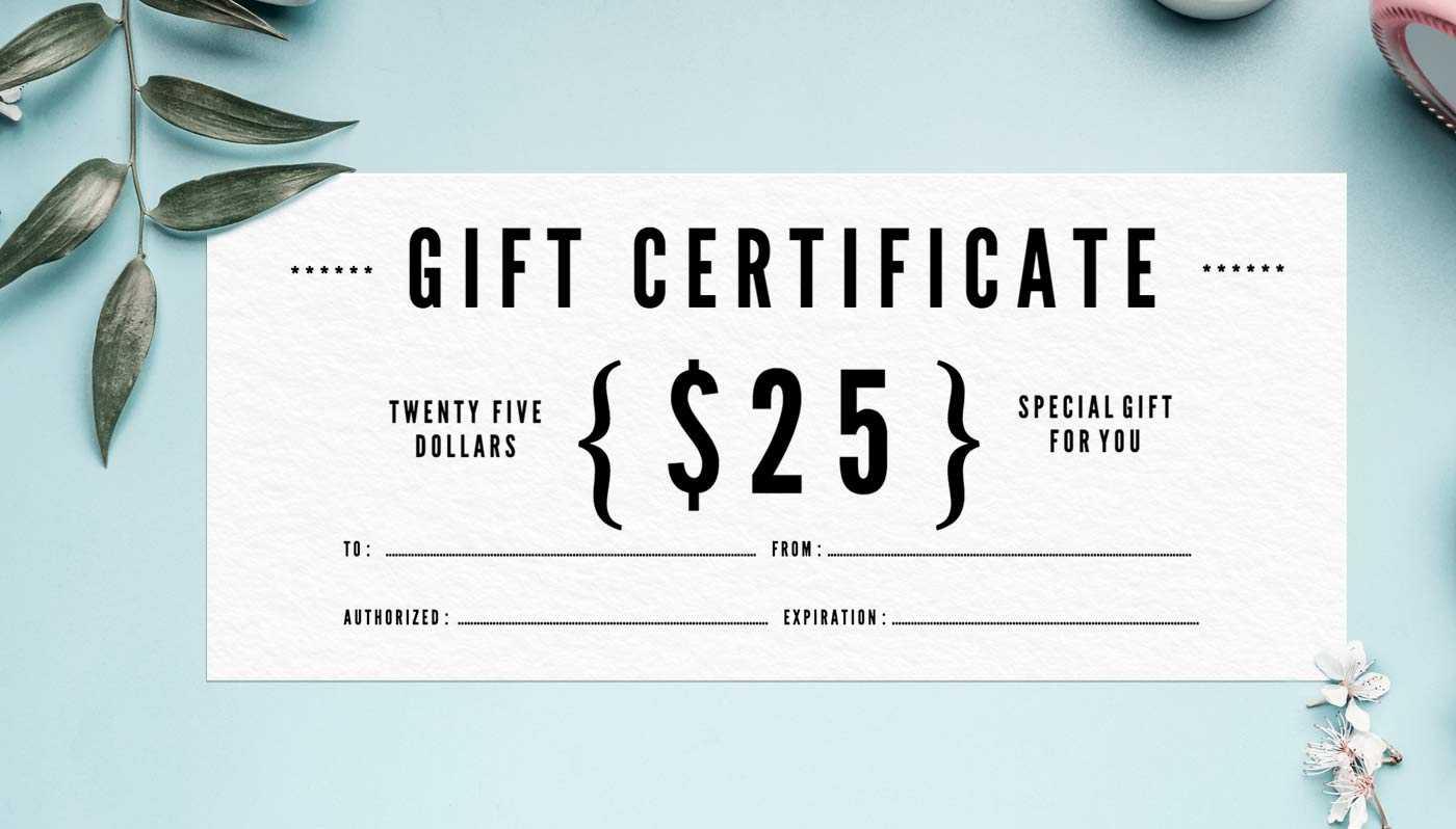 012 Template For Gift Certificate Modern Simplicity Unique Intended For Present Certificate Templates