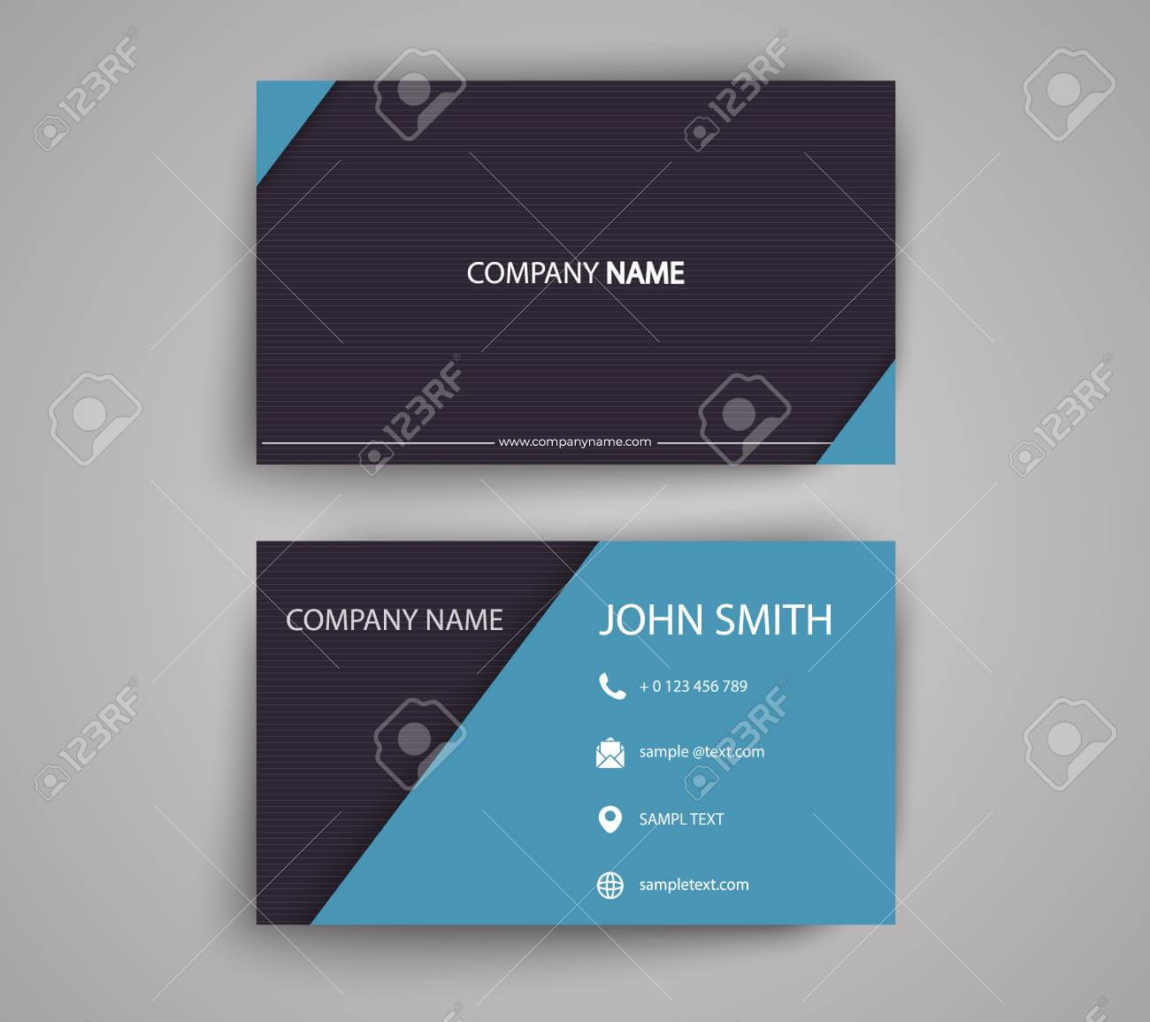 012 Template Ideas Creative Double Sided Business Card In 2 Sided Business Card Template Word