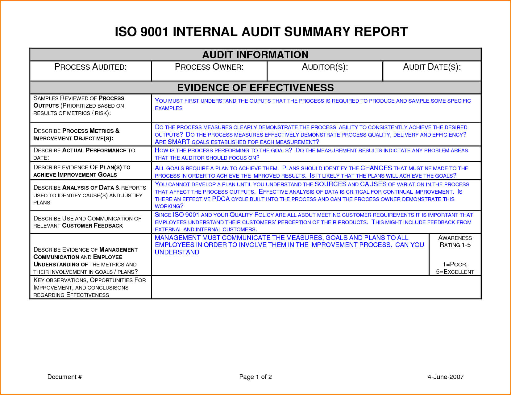 012 Template Ideas Internal Audit Report Sample Unbelievable Pertaining To Iso 9001 Internal Audit Report Template
