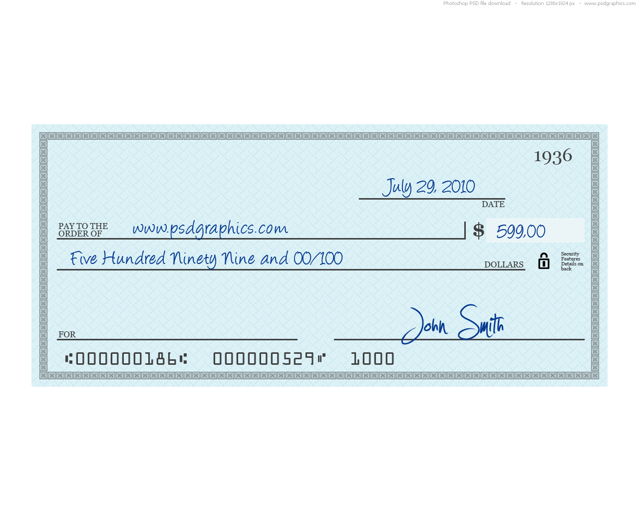 014 Free Blank Business Check Template Good Of Dummy Cheque Within Blank Cheque Template Download Free