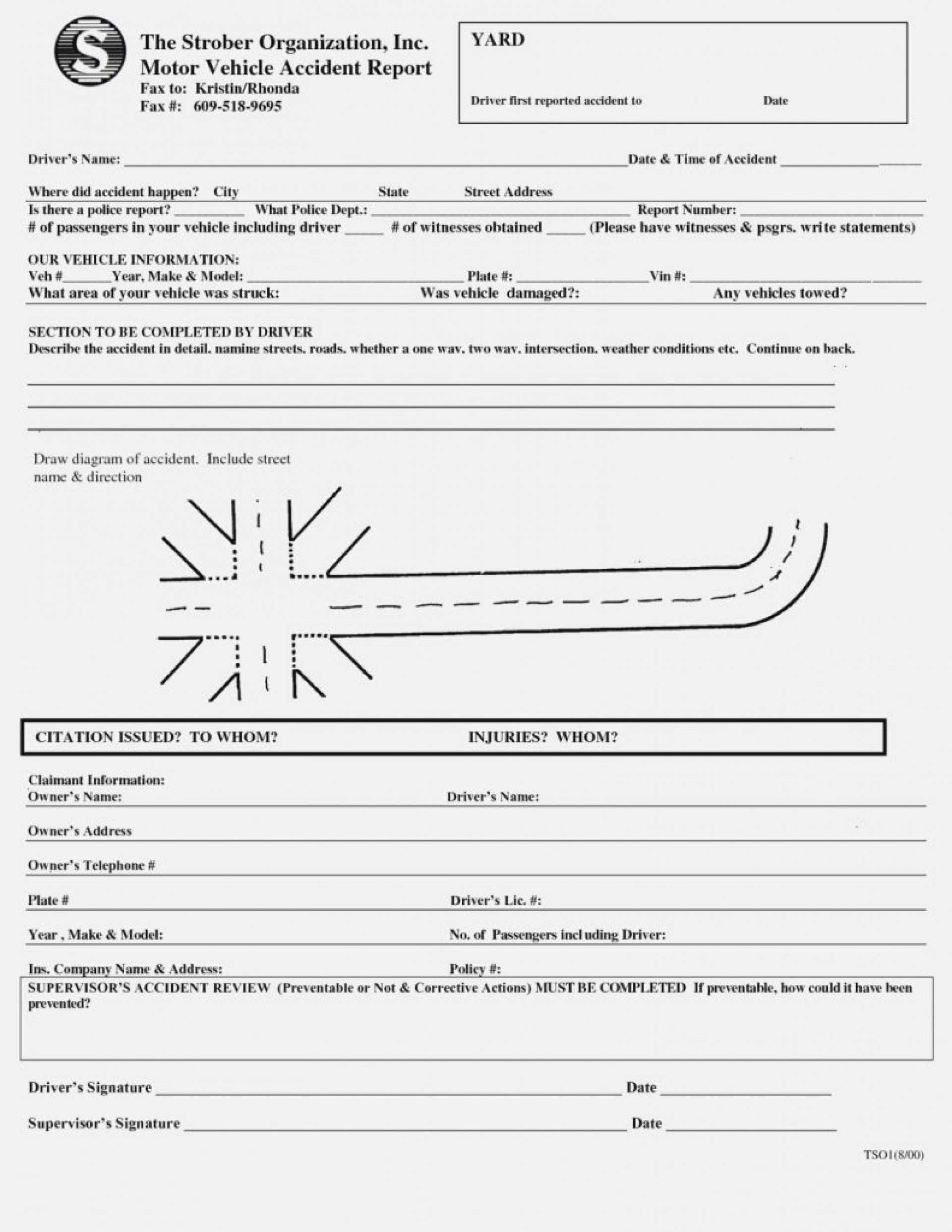 014 Motor Vehicle Accident Report Form Template Ideas Format For Motor Vehicle Accident Report Form Template